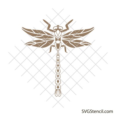 Dragonfly silhouette svg