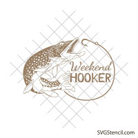 Weekend hooker svg