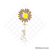 Daisy flower svg