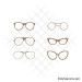Sunglasses svg, aviator glasses svg