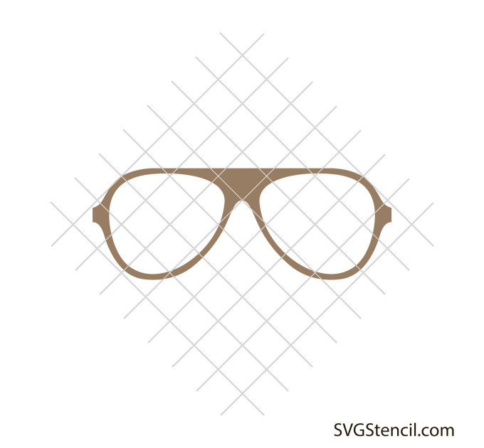 Sunglasses svg, aviator glasses svg