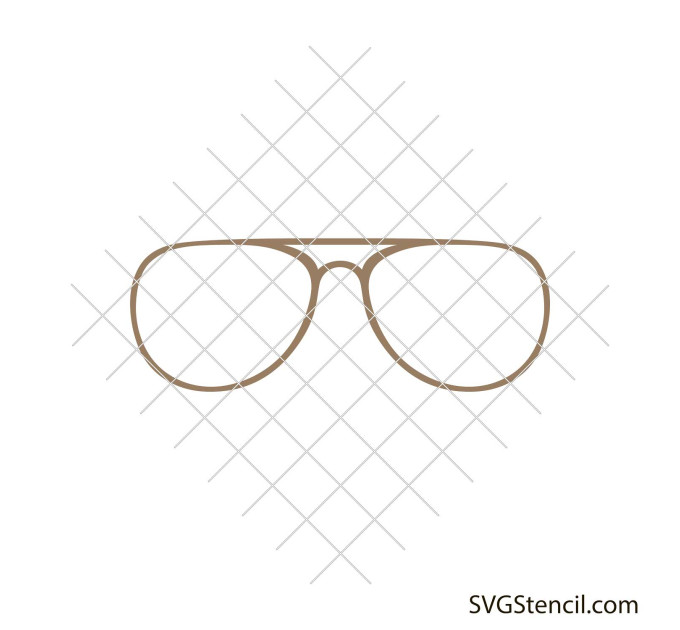 Sunglasses svg, aviator glasses svg