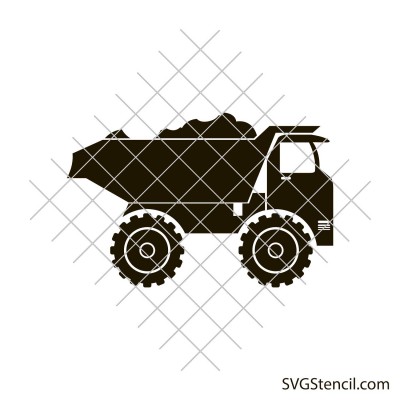 Dump truck svg | Free svg design