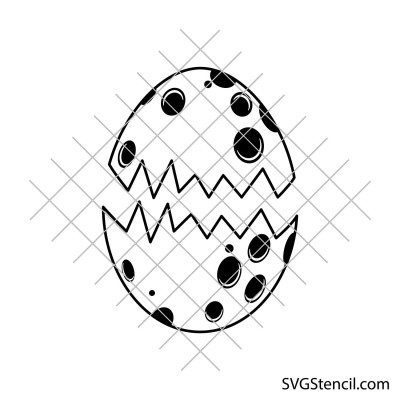 Dinosaur egg svg | Kid dinosaur svg