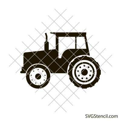 Simple tractor svg