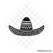 Mexican hat svg | Cinco De Mayo svg