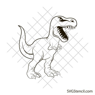 Dinosaur svg | Cute dinosaur svg