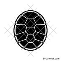 Turtle shell svg | Simple turtle shell svg