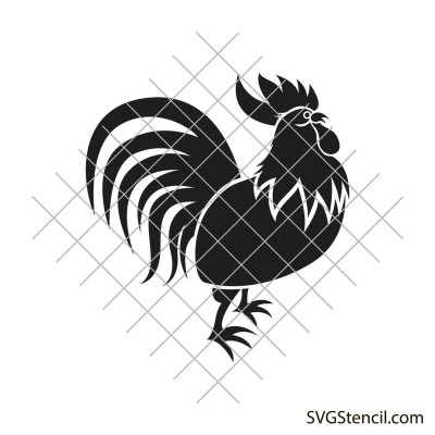 Rooster svg | Fighting rooster svg