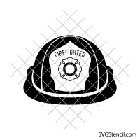 Fireman hat svg