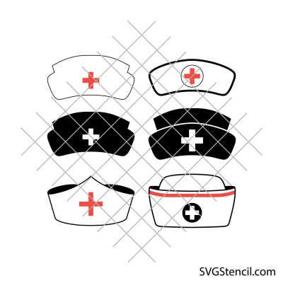 Nurses hat svg | Doctor's hat svg