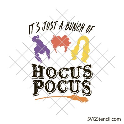 It's just a bunch of hocus pocus svg