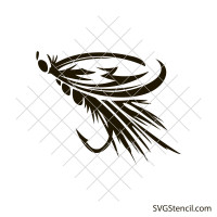 Fishing lure svg