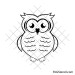 Simple owl svg