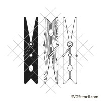 Clothes pin svg