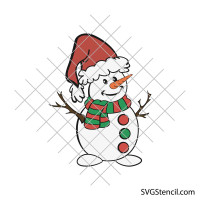 Snowman svg