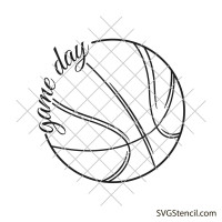 Basketball Game day svg