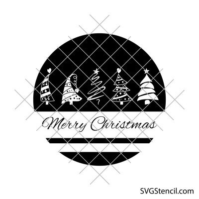 Merry Christmas svg | Christmas welcome sign svg
