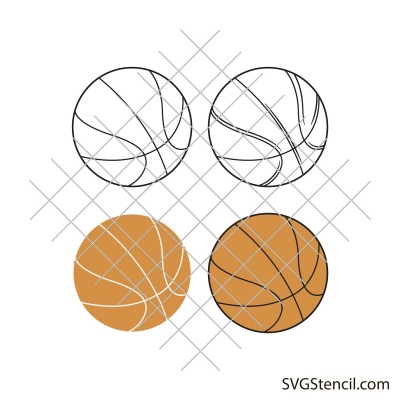 Basketball ball svg