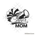 Cheer mom svg | Cheerleading svg