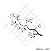 Cherry blossom svg | Sakura svg