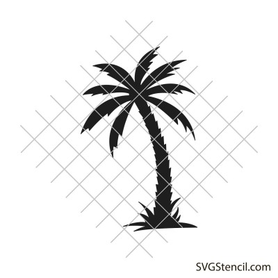 Palm tree svg | Simple palm tree svg