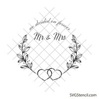 Wedding Welcome Sign Svg