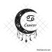 Zodiac moon signs svg | Horoscope svg bundle