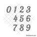 Numbers svg | Fancy numbers svg