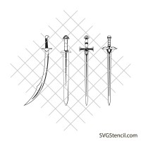 Sword svg | Dagger svg