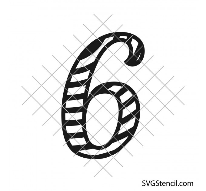 Numbers svg | Fancy numbers svg