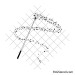 Fairy wand with fairy dust svg