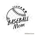 Baseball mom svg | Baseball game day svg