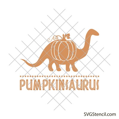 Pumpkinsaurus svg | Thanksgiving dinosaur svg