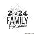 Family Christmas 2024 svg | New Year svg | Christmas squad svg