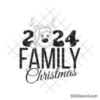 Family Christmas 2024 svg | New Year svg | Christmas squad svg