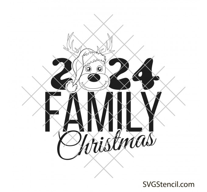 Family Christmas 2024 svg | New Year svg | Christmas squad svg