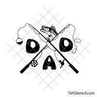 Fisherman dad svg | Dad fishing svg | Fishing retirement svg