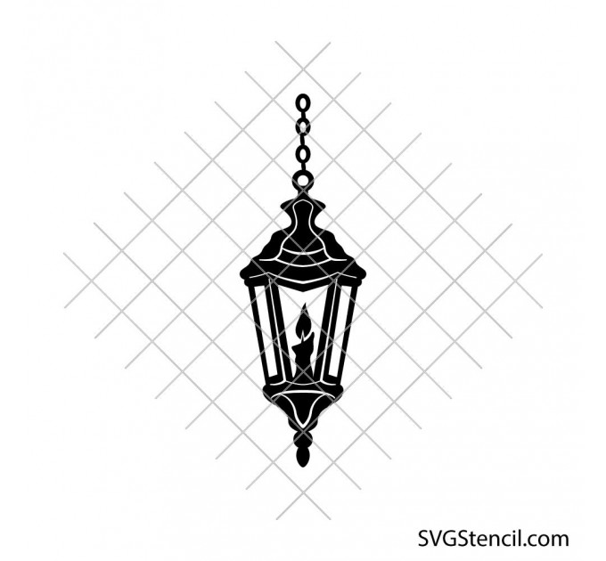Mystic lantern svg | Christmas lantern svg | Hanging lantern svg