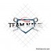 Baseball team shirt template svg | Custom baseball logo svg