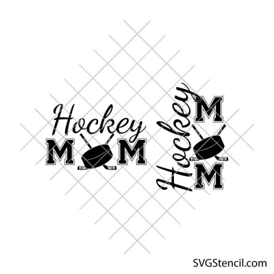 Hockey mom svg | Vintage hockey svg | Biggest fan hockey svg