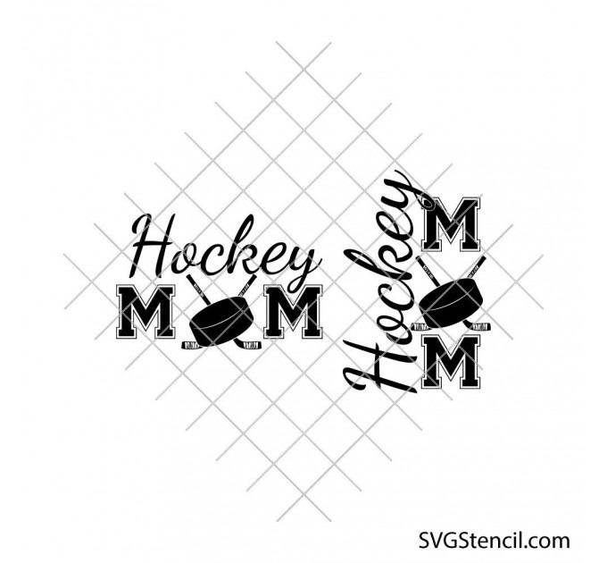 Hockey mom svg | Vintage hockey svg | Biggest fan hockey svg