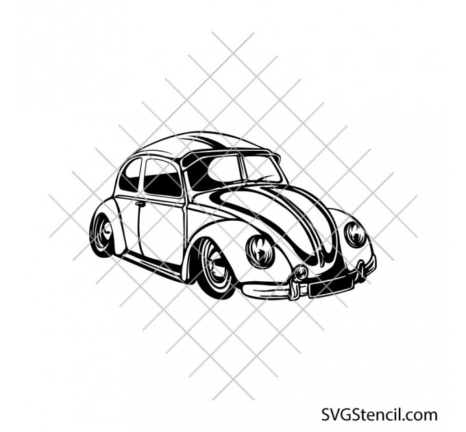 Summer car svg | Classic car svg | Summer car retro shirt