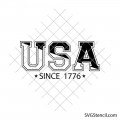 USA svg | 4th of July svg | Retro America svg