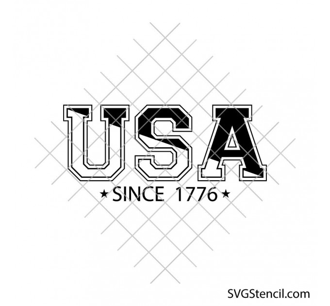 USA svg | 4th of July svg | Retro America svg
