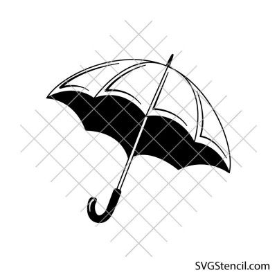 Umbrella svg | Umbrella clipart | Simple umbrella svg
