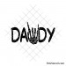 Daddy skeleton hand svg | Rock and Roll svg | Scary dad svg