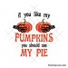 Funny halloween pumpkin pie svg | Skeleton hands svg | Fall humor svg