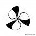 Boat propeller svg | Marine engine prop clipart | Outboard motor svg