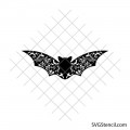 Decorative bat svg | Mandala bat svg | Gothic bat svg